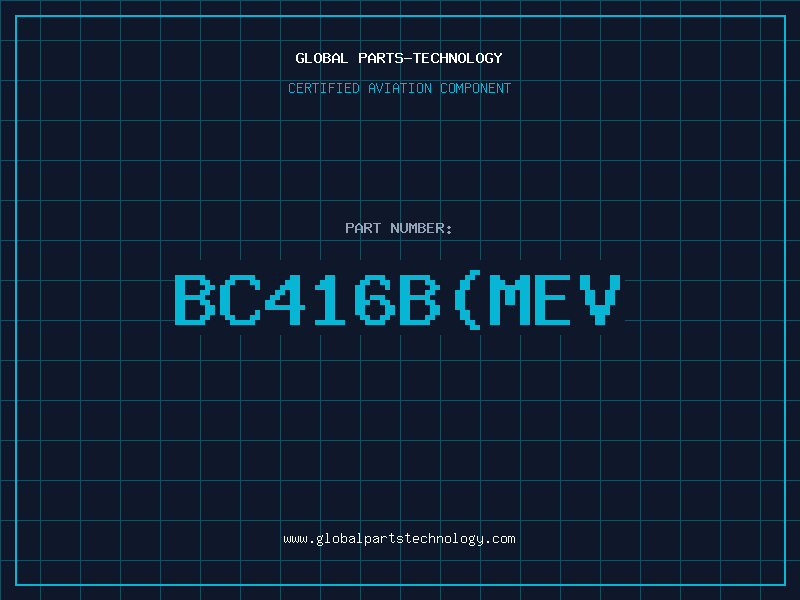 Aviation Part BC416B(MEV