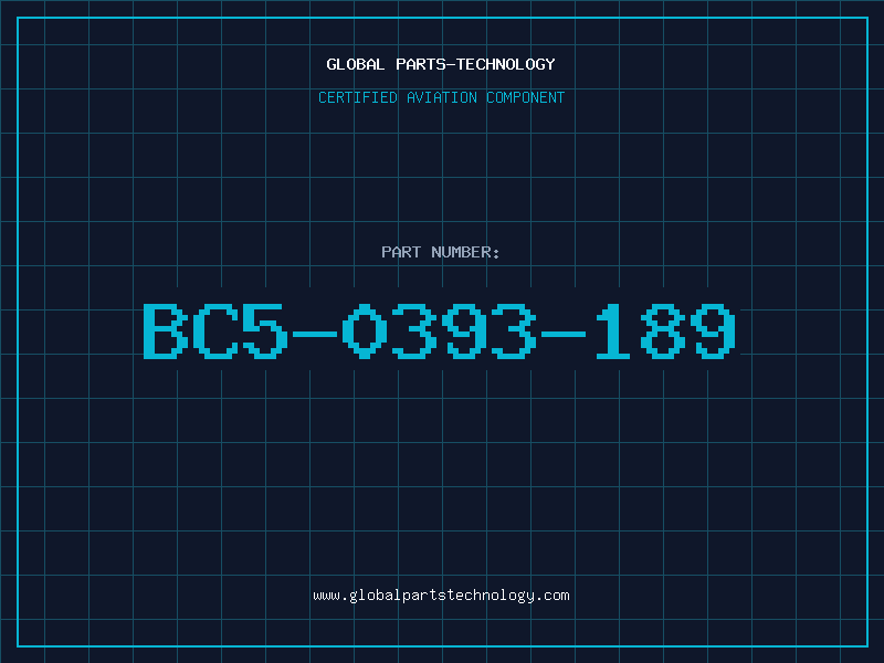 Aviation Part BC5-0393-189