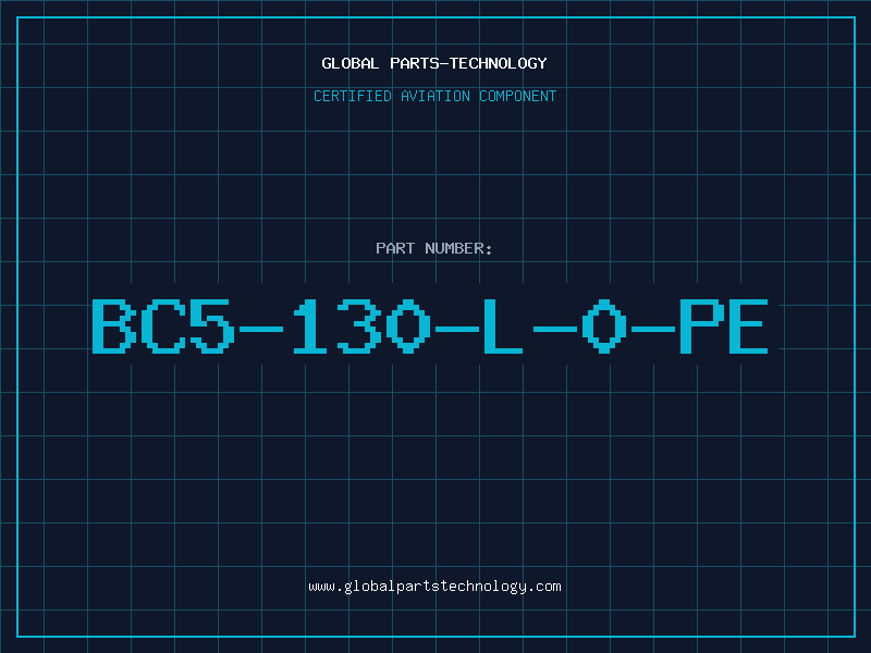Aviation Part BC5-130-L-0-PE