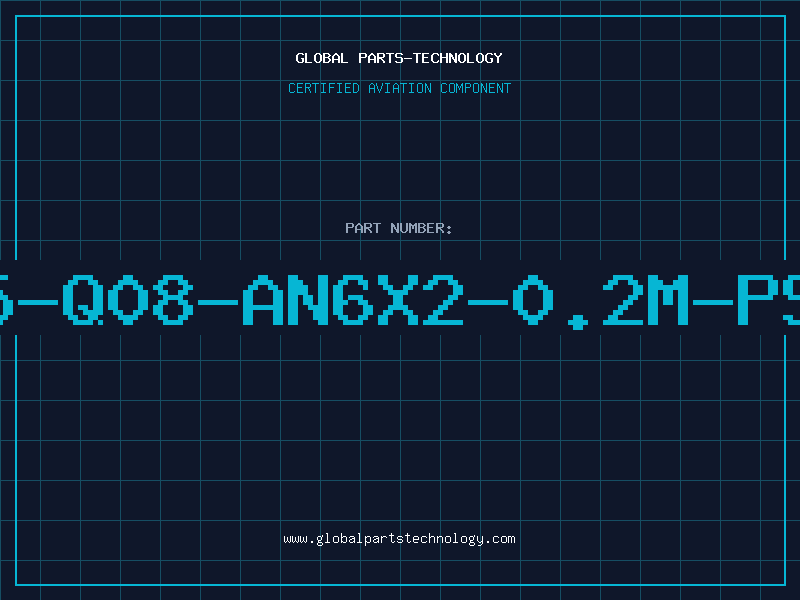 Aviation Part BC5-Q08-AN6X2-0.2M-PSG3