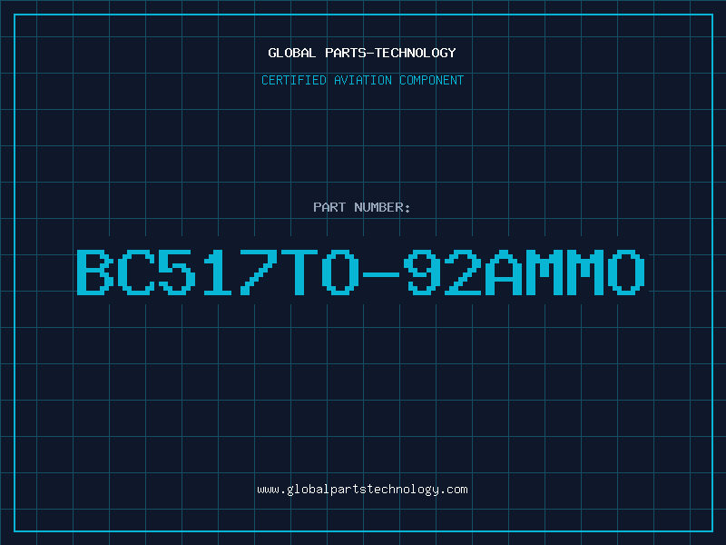 Aviation Part BC517TO-92AMMO