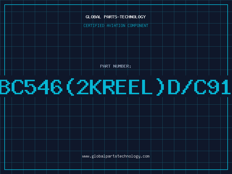 Aviation Part BC546(2KREEL)D/C91