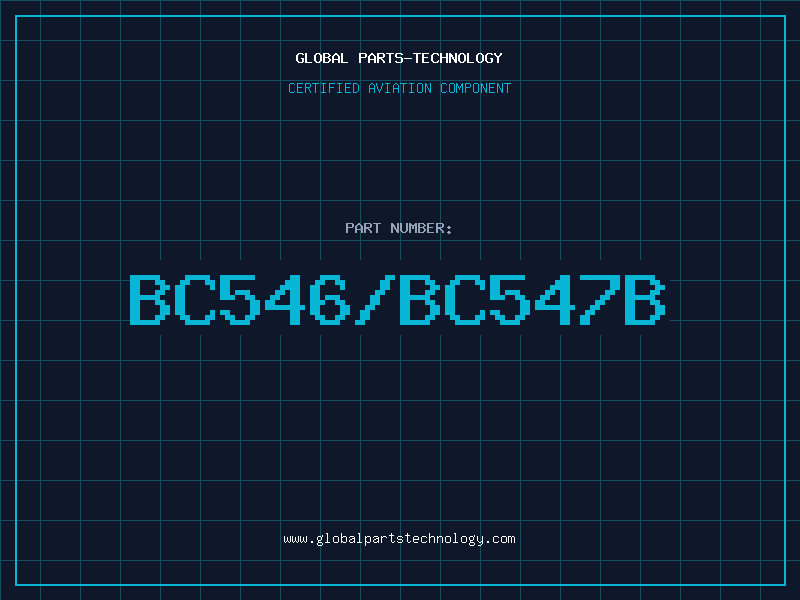 Aviation Part BC546/BC547B