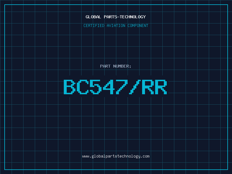 Aviation Part BC547/RR
