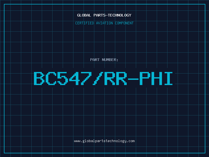 Aviation Part BC547/RR-PHI
