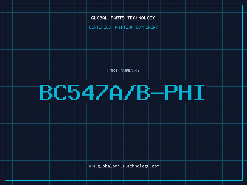 Aviation Part BC547A/B-PHI