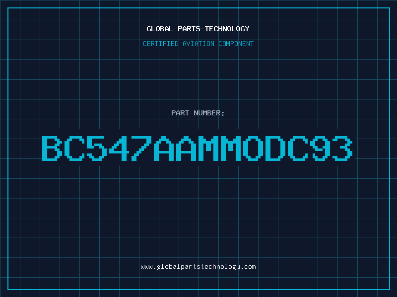 Aviation Part BC547AAMMODC93
