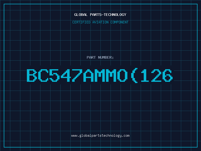 Aviation Part BC547AMMO126