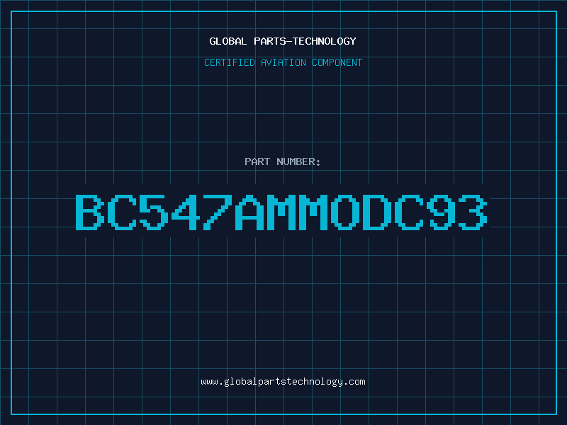 Aviation Part BC547AMMODC93