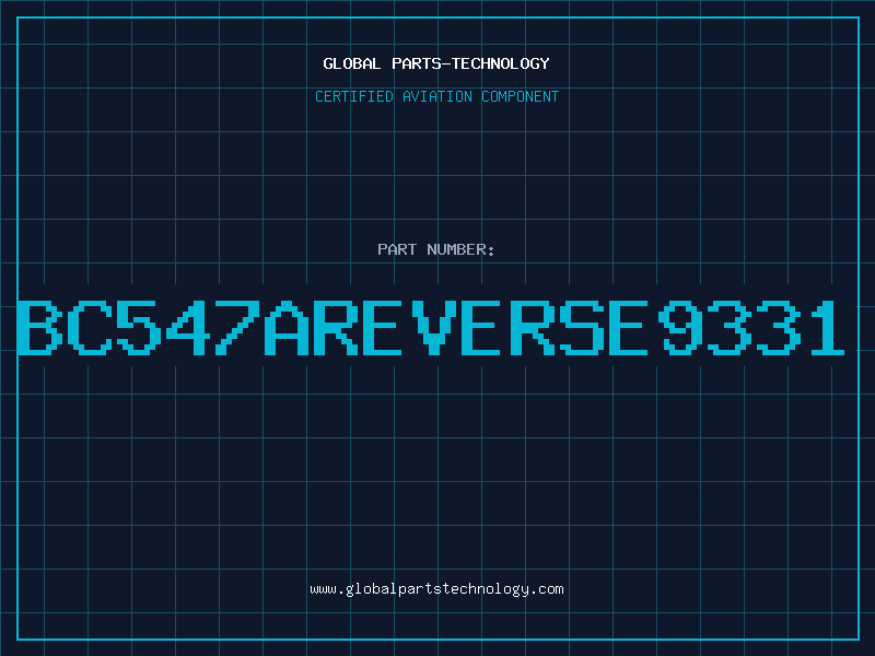 Aviation Part BC547AREVERSE9331