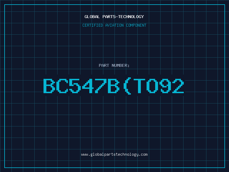 Aviation Part BC547B(TO92