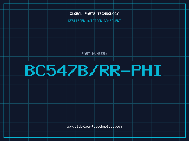 Aviation Part BC547B/RR-PHI