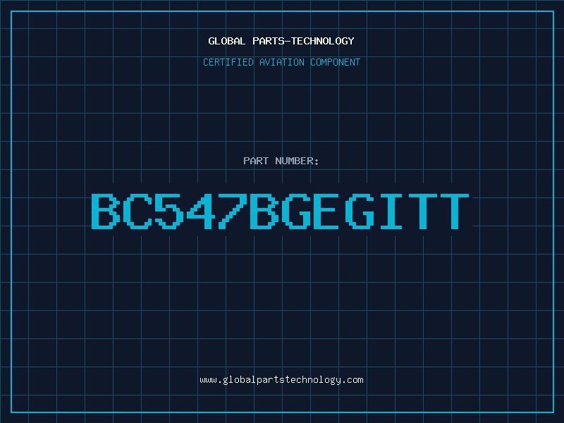 Aviation Part BC547BGEGITT