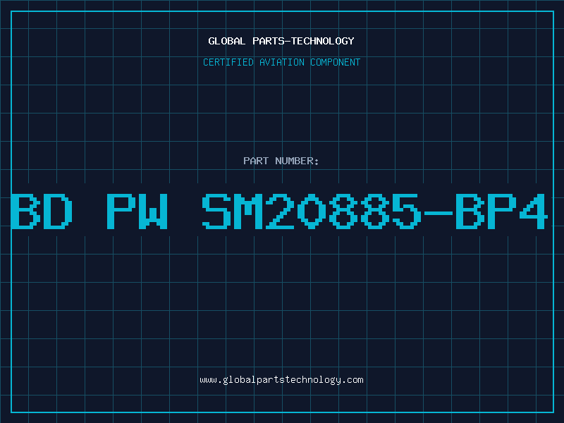 Aviation Part BD PW SM20885-BP4