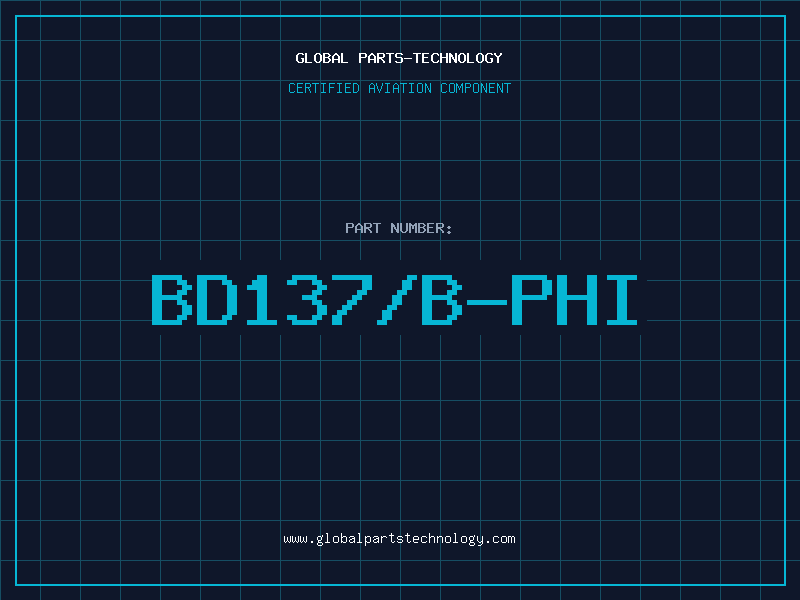 Aviation Part BD137/B-PHI