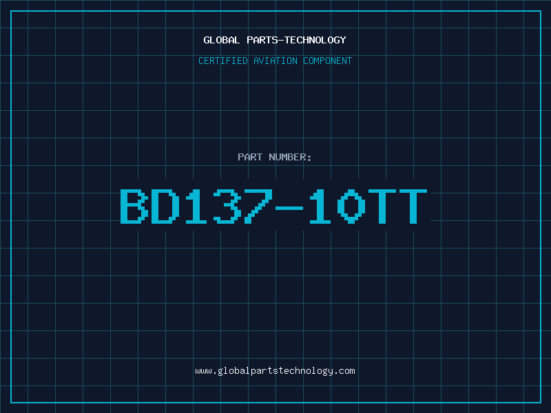 Aviation Part BD137-10TT