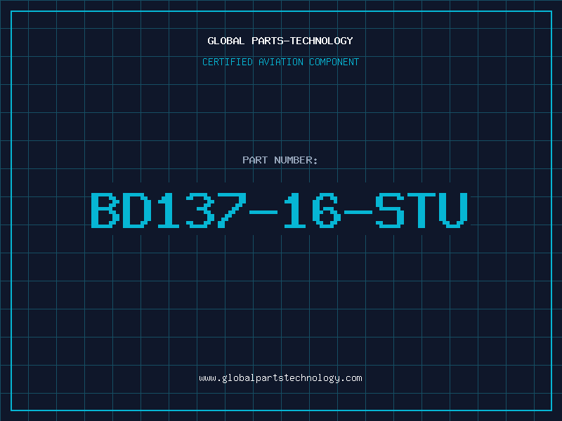 Aviation Part BD137-16-STU