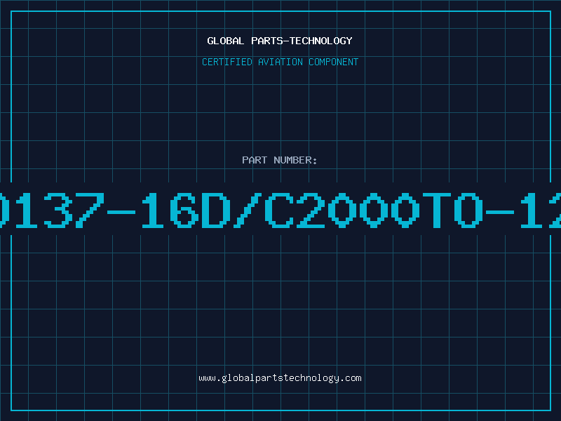 Aviation Part BD137-16D/C2000TO-126
