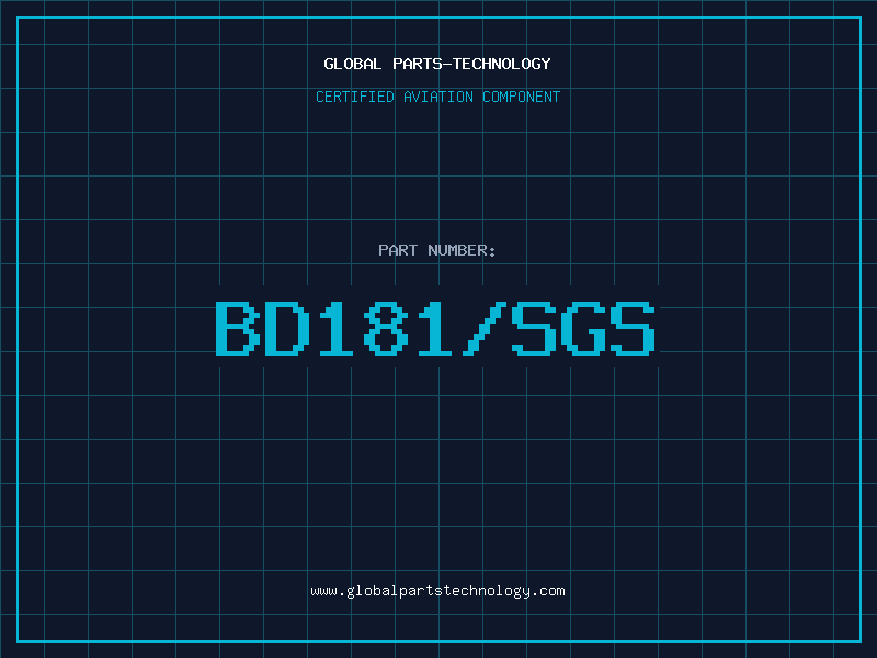 Aviation Part BD181/SGS