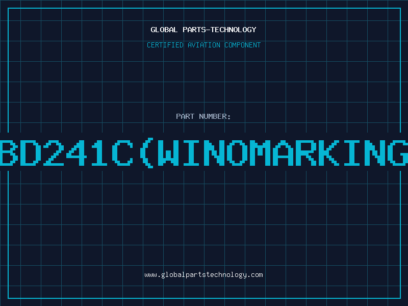 Aviation Part BD241Cwinomarking