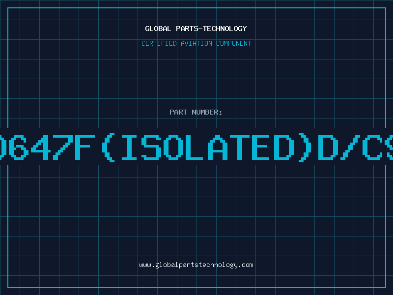 Aviation Part BD647F(ISOLATED)D/C92