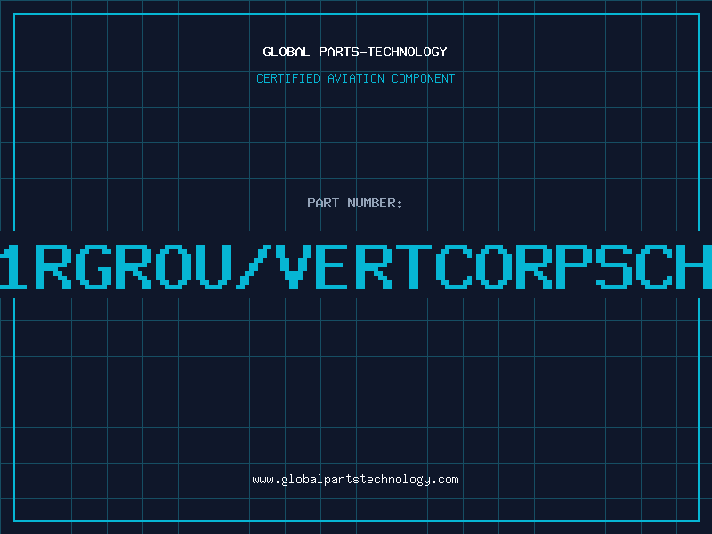 Aviation Part BD801RGROU/VERTCORPSCHROME