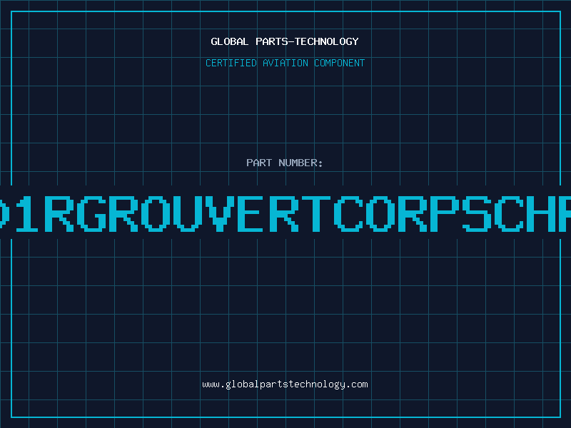 Aviation Part BD801RGROUVERTCORPSCHROME
