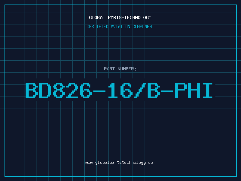 Aviation Part BD826-16/B-PHI