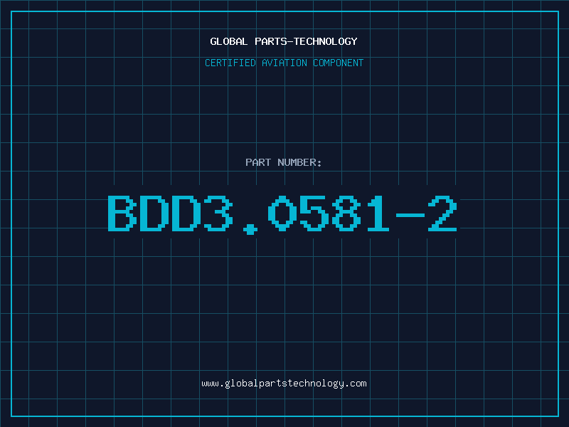 Aviation Part BDD3.0581-2