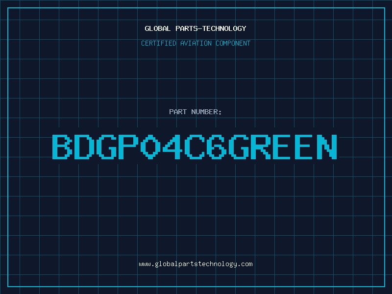 Aviation Part BDGP04C6GREEN