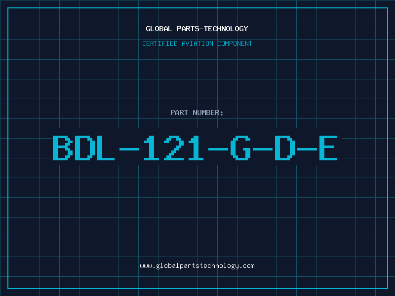 Aviation Part BDL-121-G-D-E