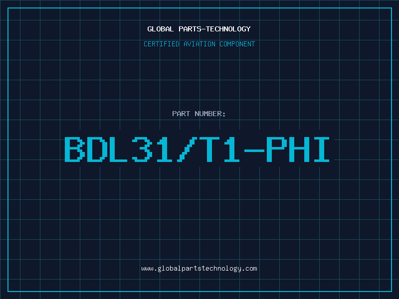 Aviation Part BDL31/T1-PHI