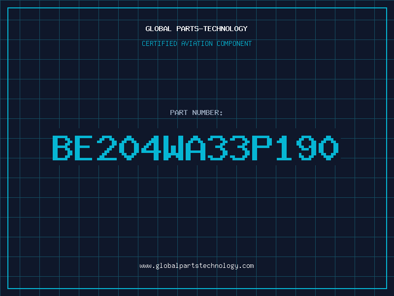 Aviation Part BE204WA33P190
