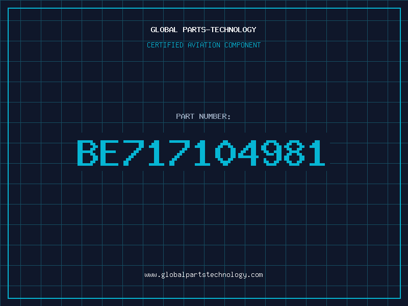 Aviation Part BE717104981