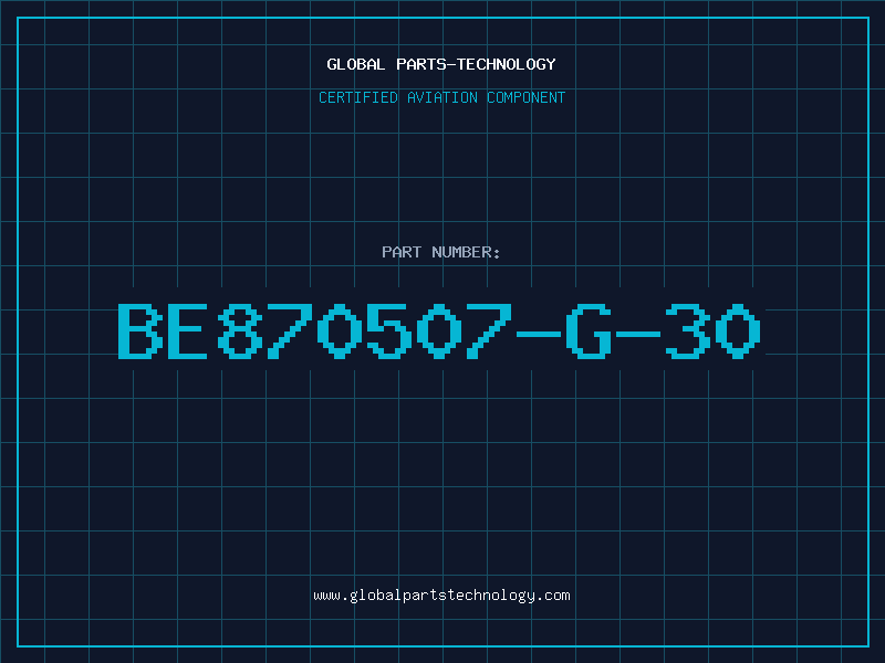 Aviation Part BE870507-G-30