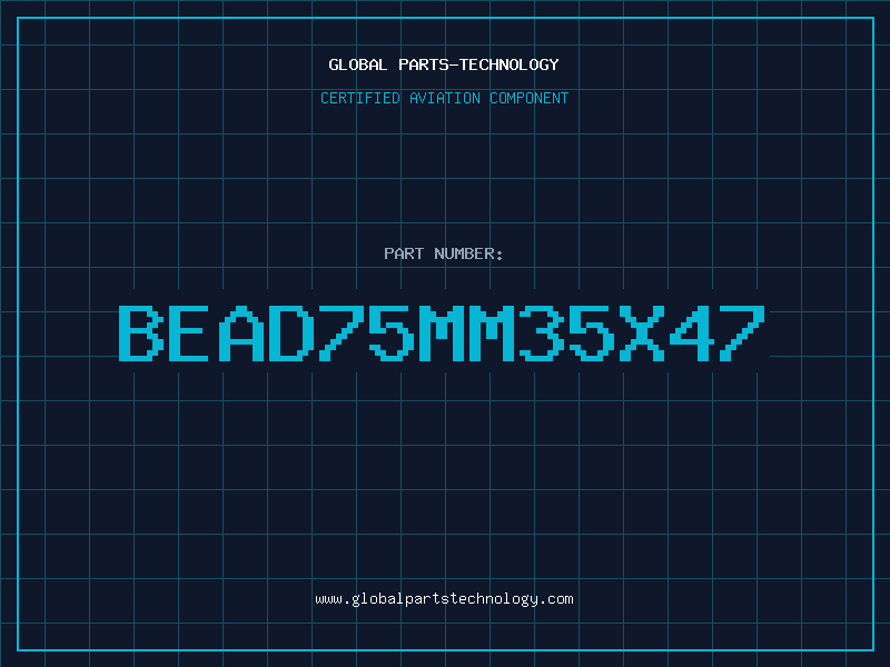 Aviation Part BEAD75mm35X47
