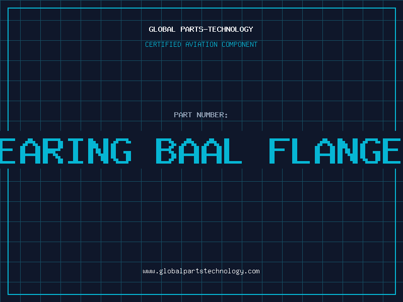 Aviation Part BEARING BAAL FLANGED