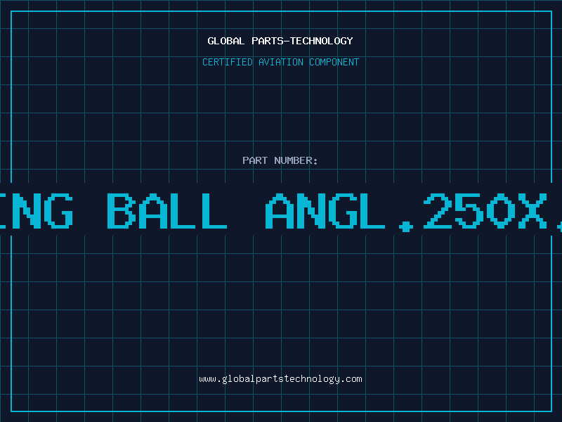 Aviation Part BEARING BALL ANGL.250X.625X