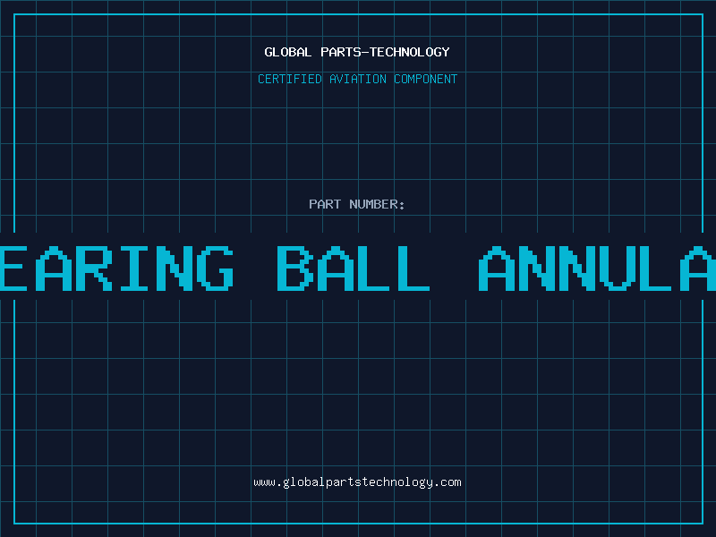 Aviation Part BEARING BALL ANNULAR