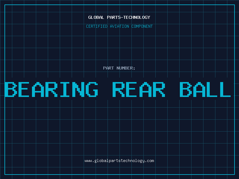 Aviation Part BEARING REAR BALL