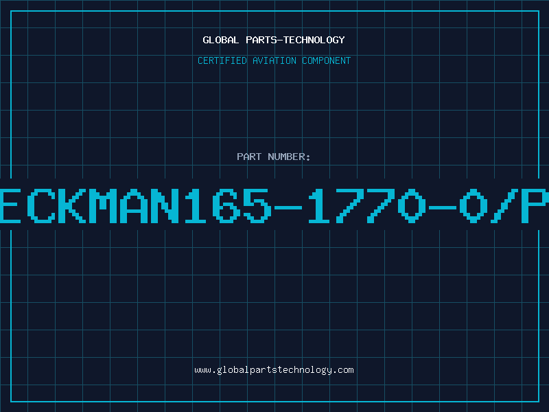 Aviation Part BECKMAN165-1770-0/PR