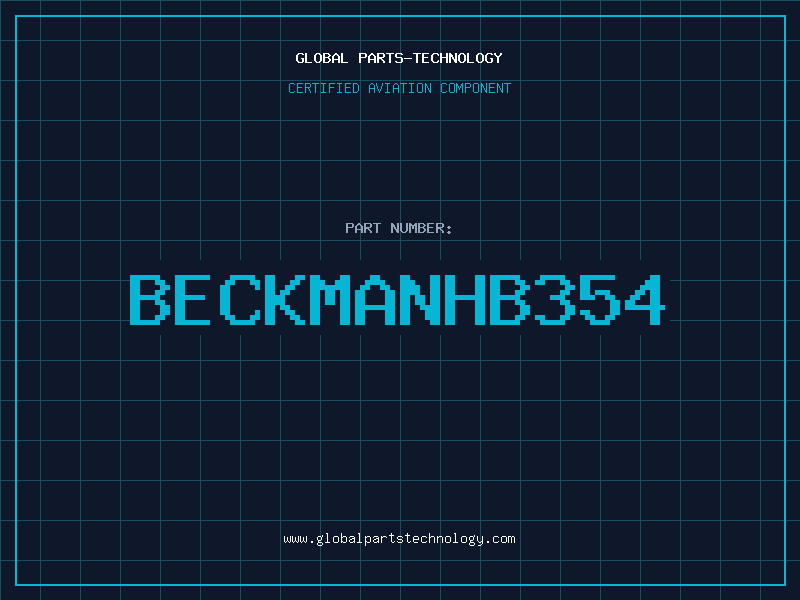 Aviation Part BECKMANHB354