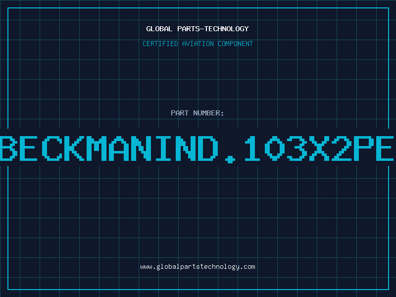 Aviation Part BECKMANIND.103X2PE