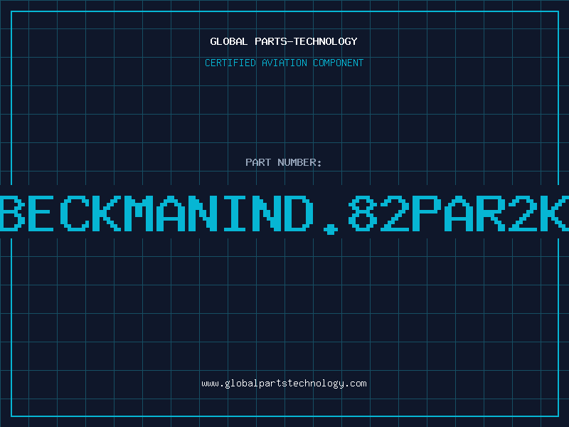 Aviation Part BECKMANIND.82PAR2K
