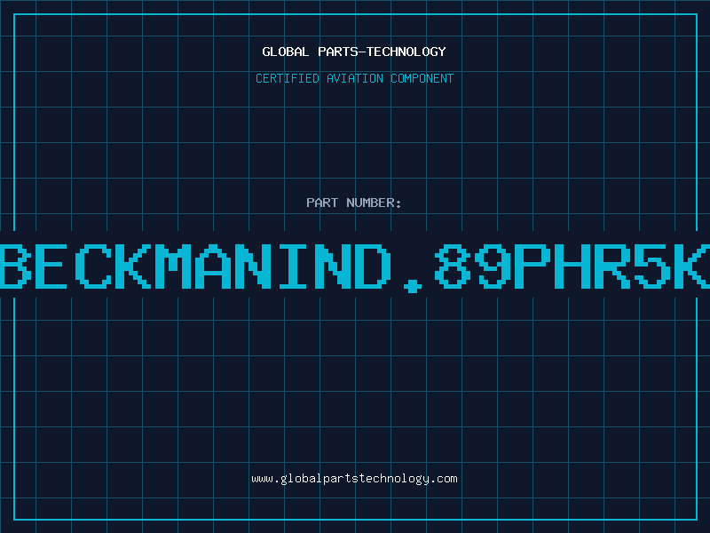 Aviation Part BECKMANIND.89PHR5K
