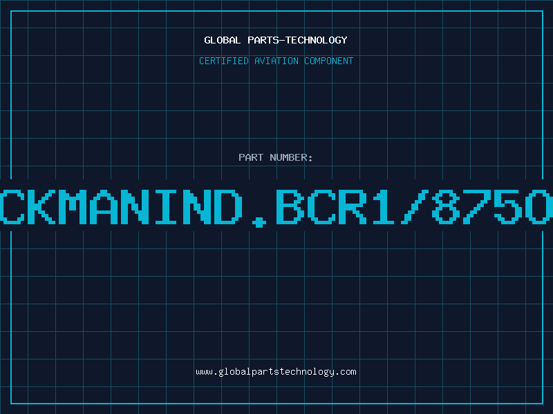 Aviation Part BECKMANIND.BCR1/875OJT