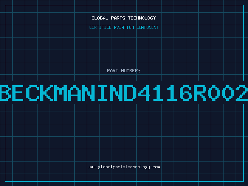 Aviation Part BECKMANIND4116R002
