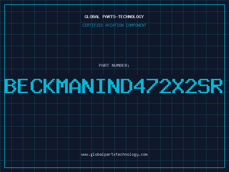 Aviation Part BECKMANIND472X2SR