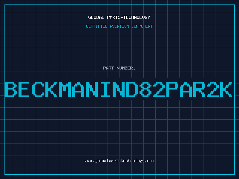 Aviation Part BECKMANIND82PAR2K