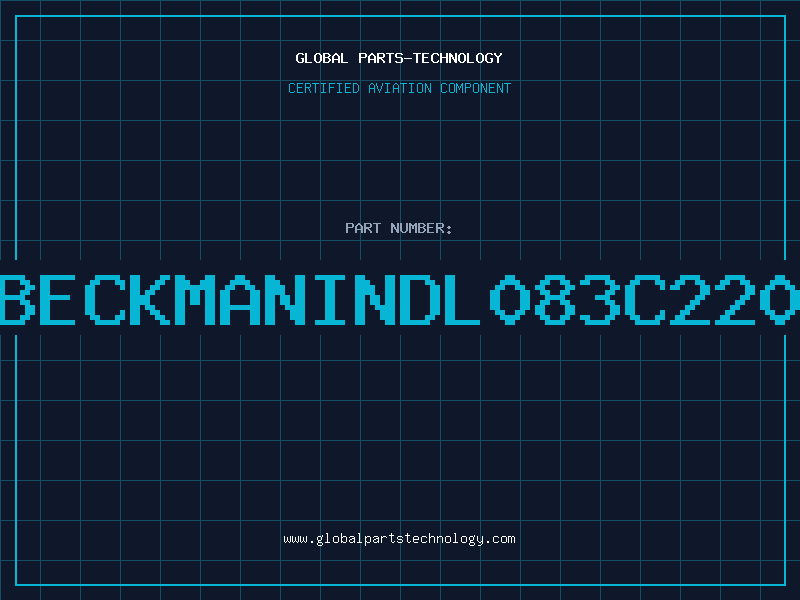 Aviation Part BECKMANINDL083C220